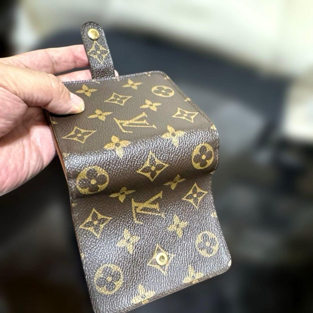 ④☆優良品☆モノグラム♪コンパクトジップ 折り財布