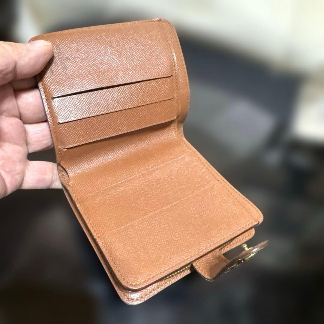 ④☆優良品☆モノグラム♪コンパクトジップ 折り財布