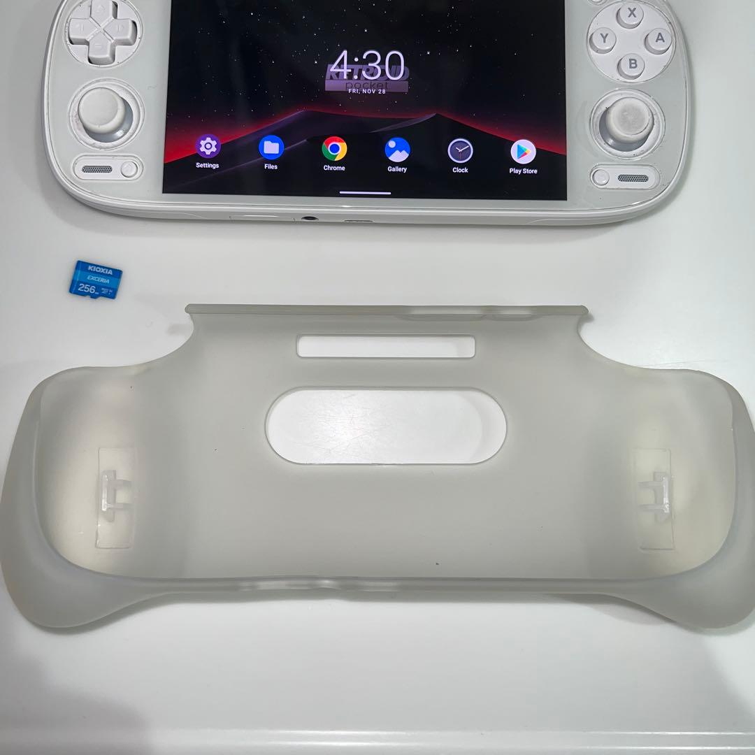 RETROID POCKET5 ホワイト　グリップ付き