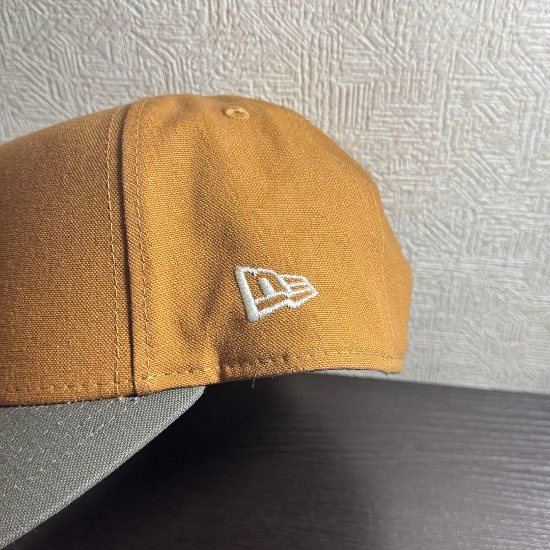 超美品✨XLARGE×NEW ERA キャップ スナップバック キャメルオリーブ