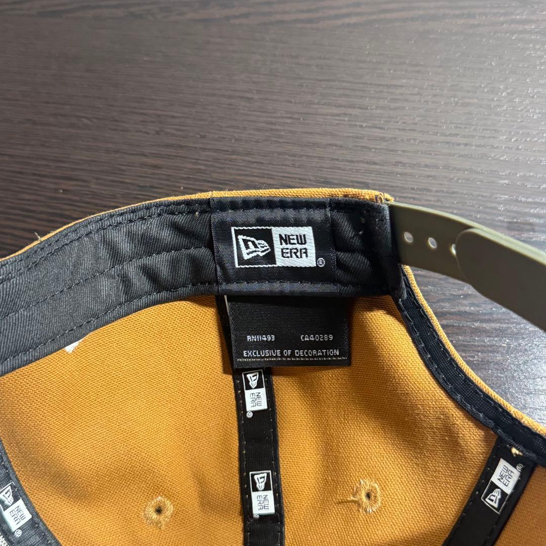 超美品✨XLARGE×NEW ERA キャップ スナップバック キャメルオリーブ