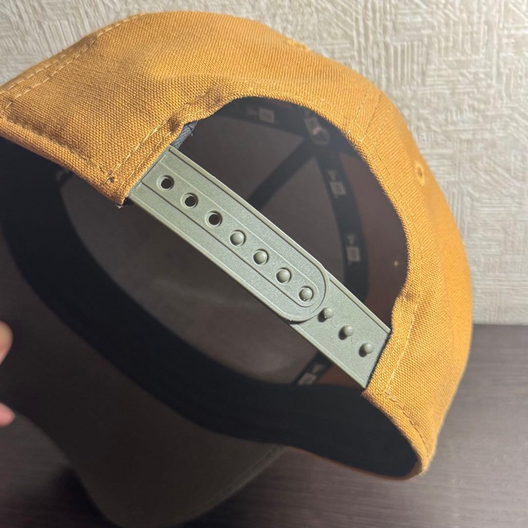 超美品✨XLARGE×NEW ERA キャップ スナップバック キャメルオリーブ