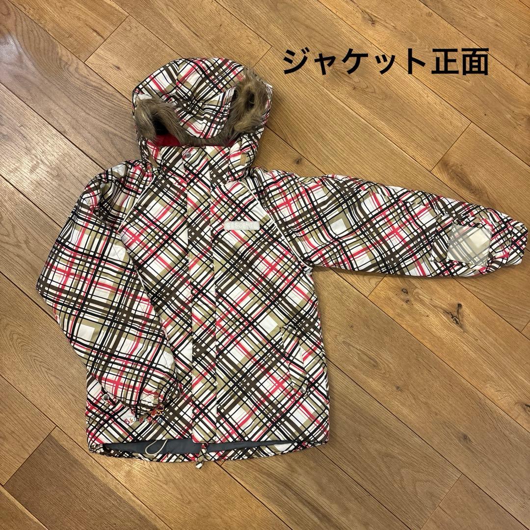 DESCENTE デサント ジュニア スキーウェア 150 女の子 上下
