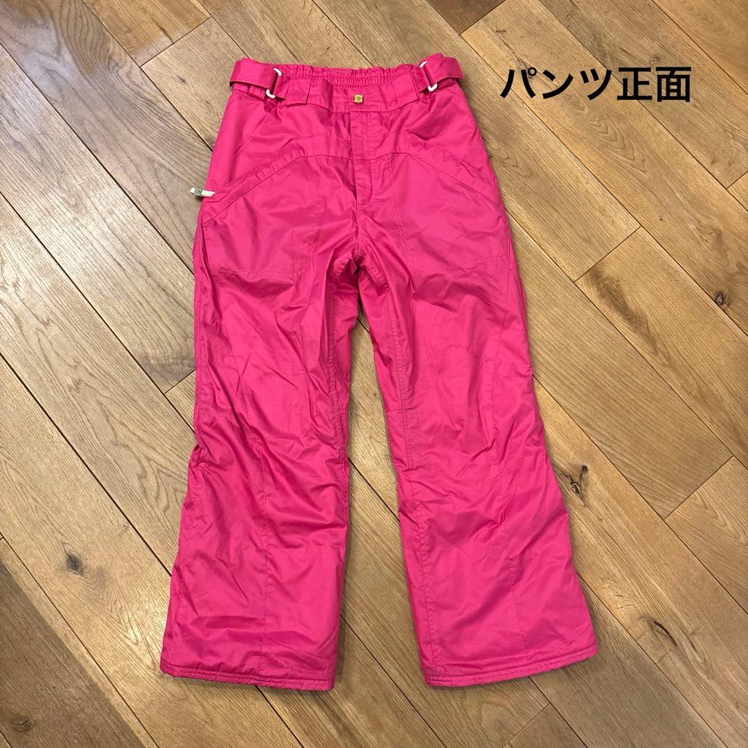 DESCENTE デサント ジュニア スキーウェア 150 女の子 上下