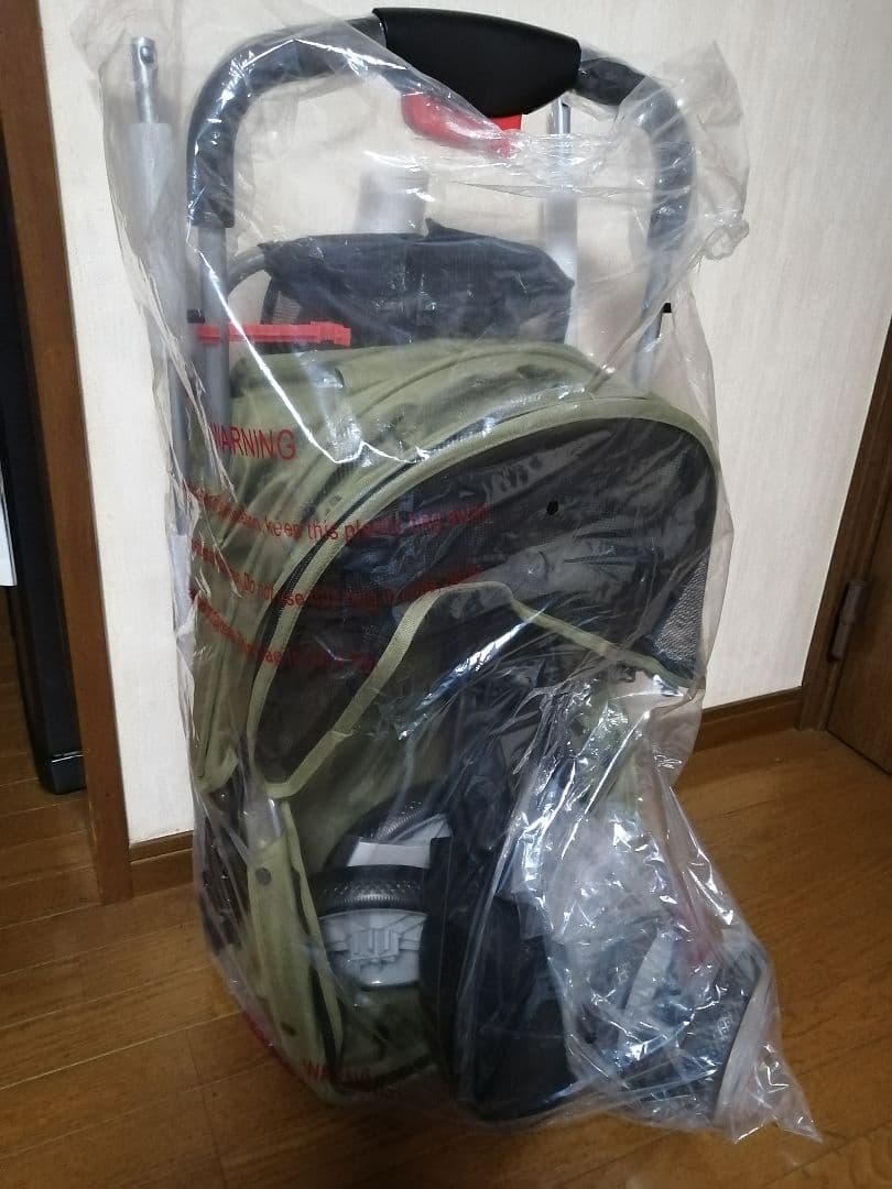 ♧ペットカート♧ペットキャリー♧キャリーバッグ♧オリーブ♧軽量♧