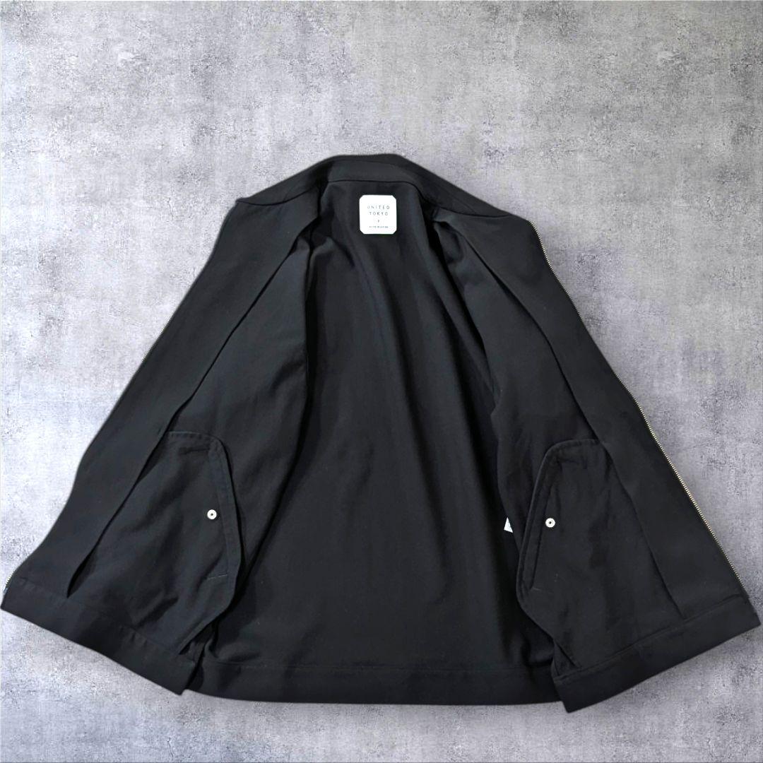 大人気★美品◎ユナイテッドトウキョウ　アウトラストジップブルゾン　黒　М