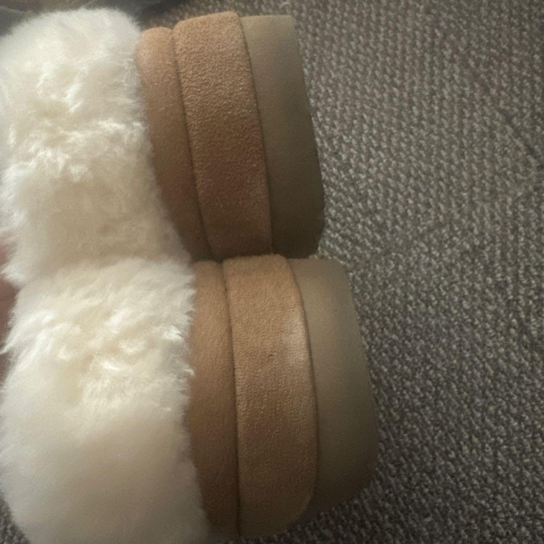 natsuUGG Tazzlita 厚底シープスキン スリッポン