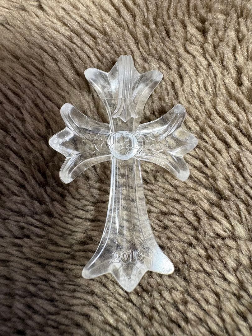 新品 CHROMEHEARTS クロムハーツ ラバー シリコンネックレス クリア