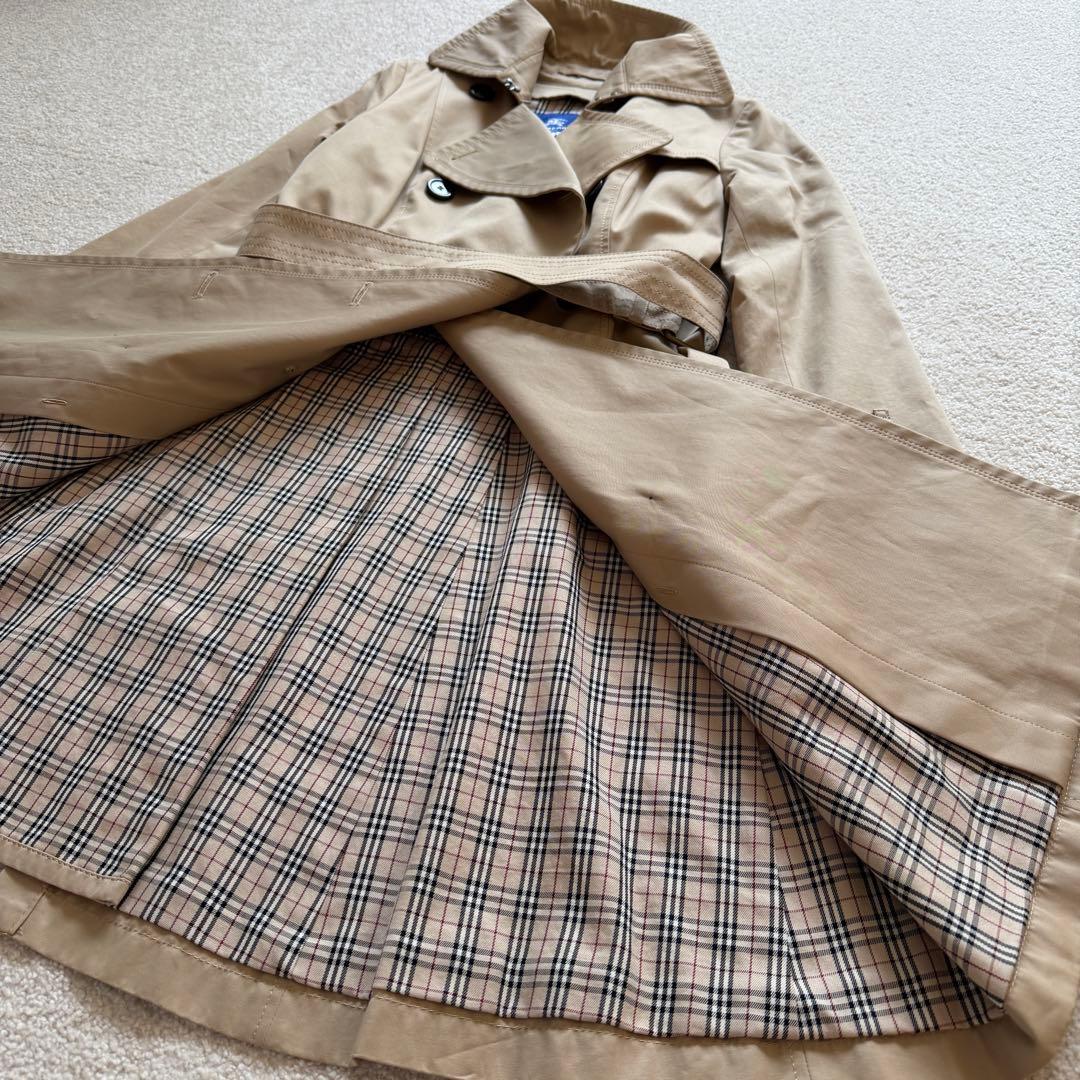 BURBERRY BLUE LABEL トレンチ　ノバチェック 三陽商会