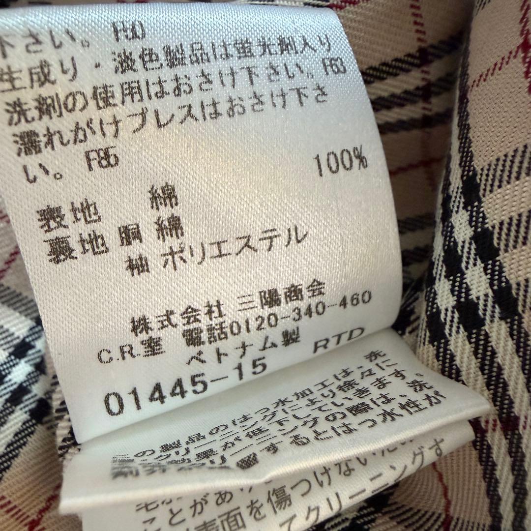 BURBERRY BLUE LABEL トレンチ　ノバチェック 三陽商会