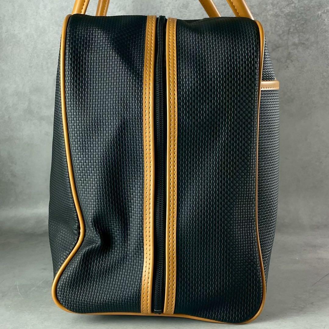 希少/美品 イヴサンローラン ボストンバッグ YSLロゴ 旅行 大容量 レザー