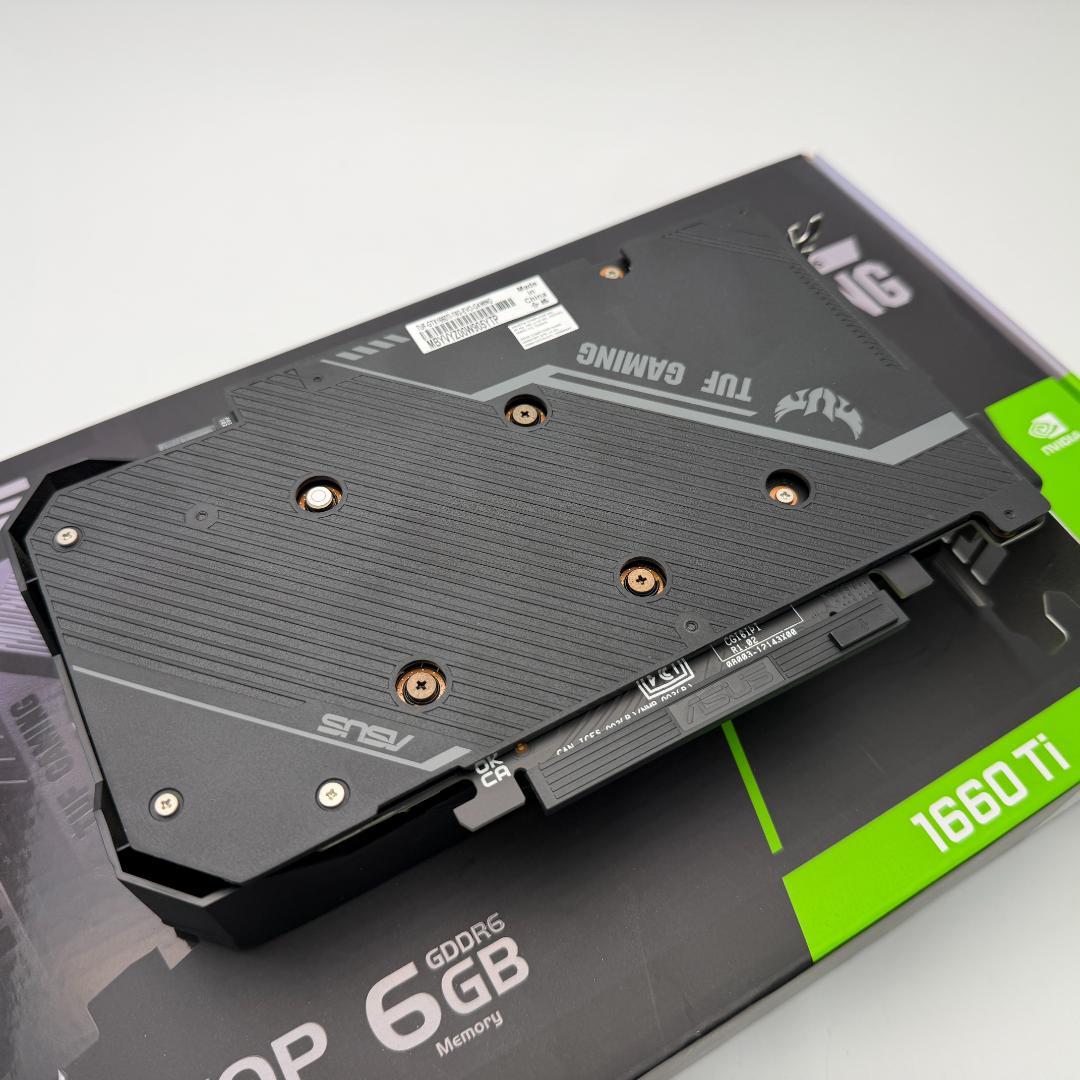 ③ASUS TUF-GTX1660TI-T6G-EVO-GAMING グラボ