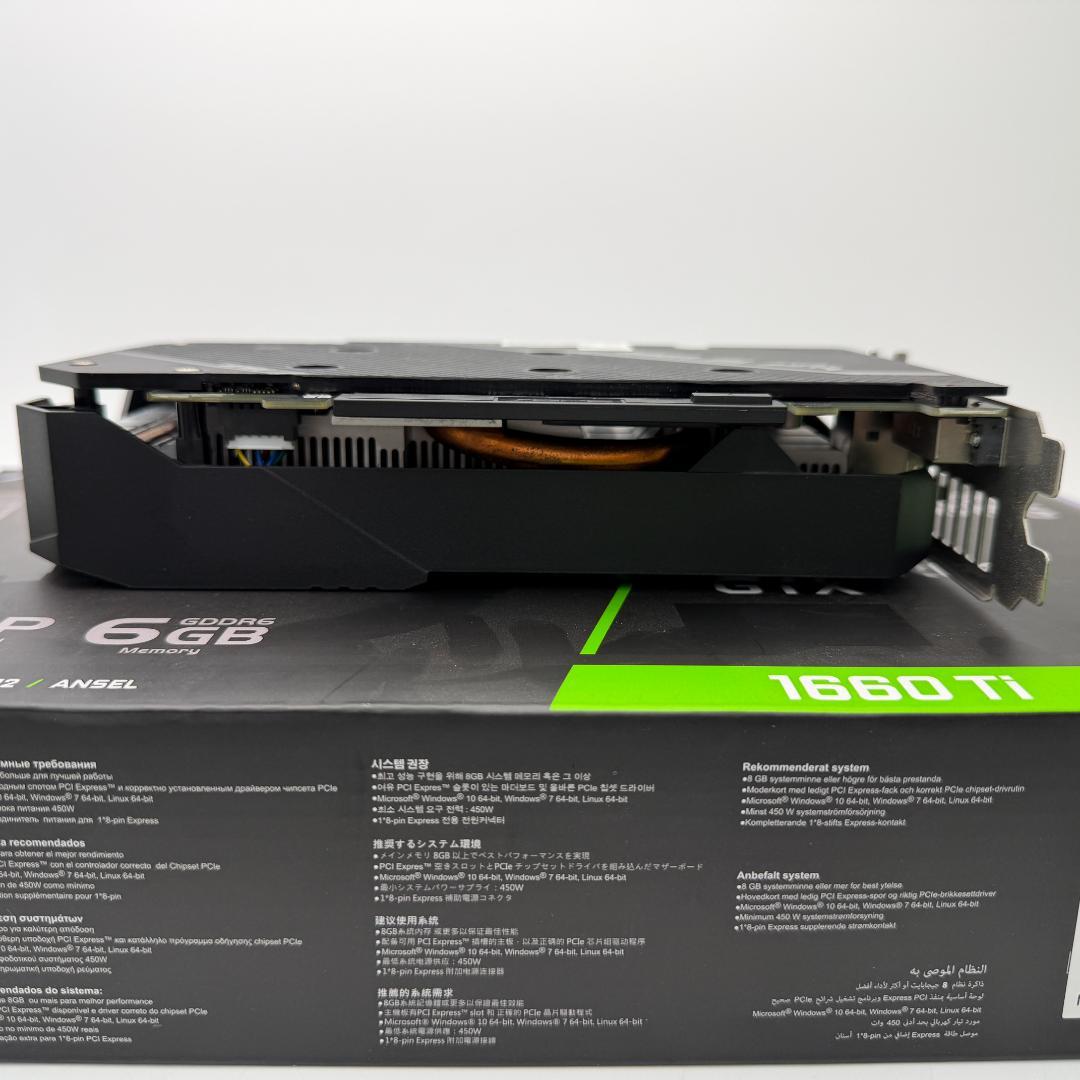 ③ASUS TUF-GTX1660TI-T6G-EVO-GAMING グラボ