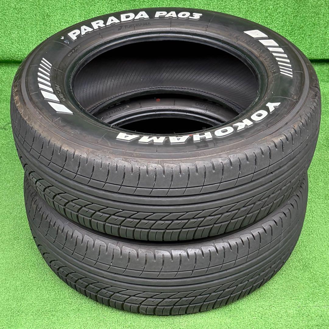 送料込2023年製ヨコハマ パラダPA03◆215/65R16C109/107S