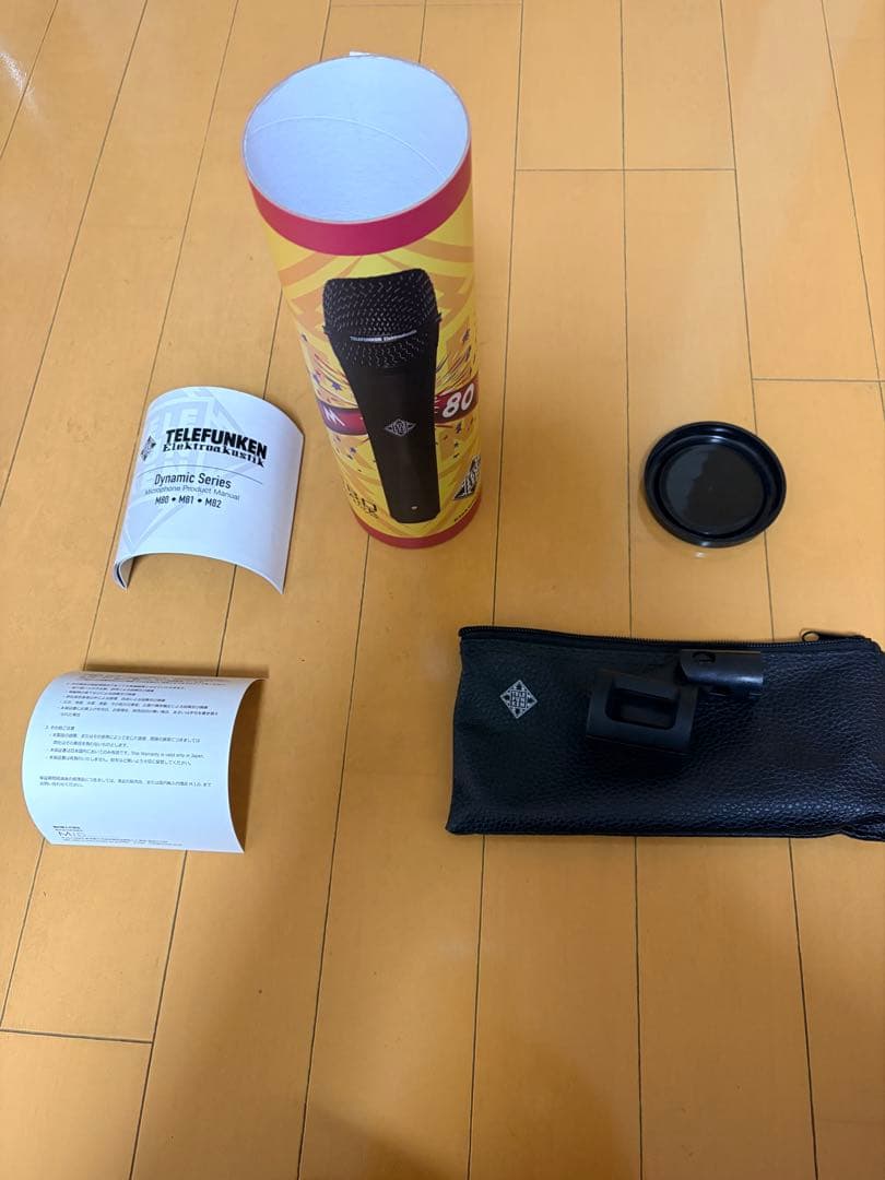 配信機器・PA機器・レコーディング機器 TELEFUNKEN M80 BLACK