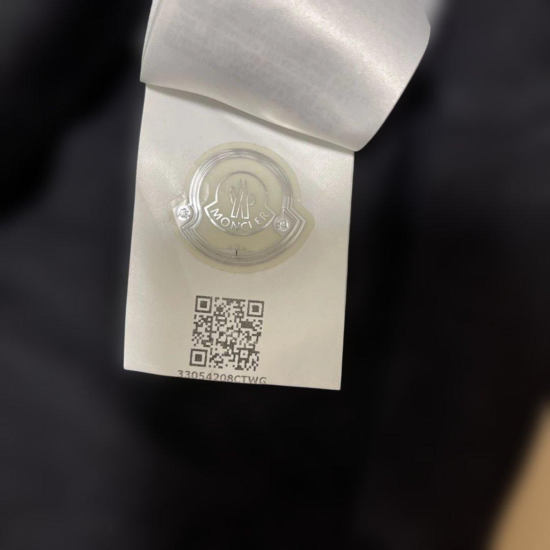MONCLER ブラック ポロシャツ S