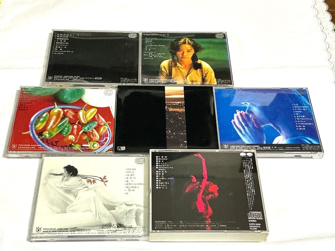 中島みゆき CDアルバム　7枚セット　まとめ売り