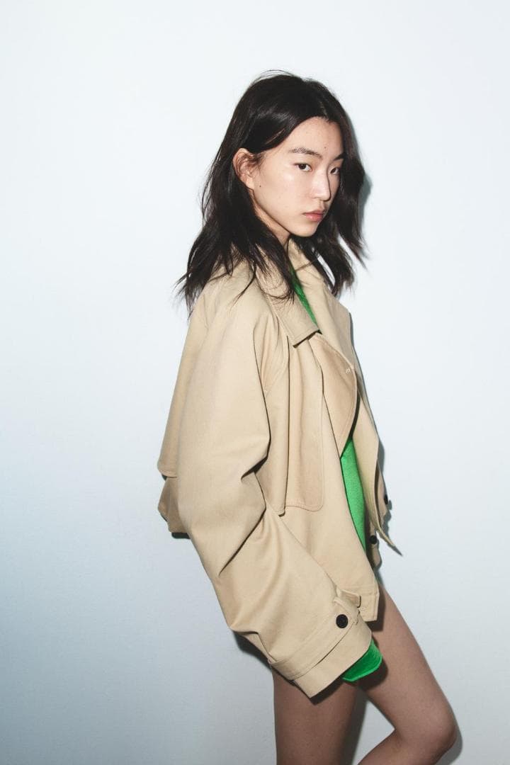 ZARA ショートバルーントレンチコート Sサイズ