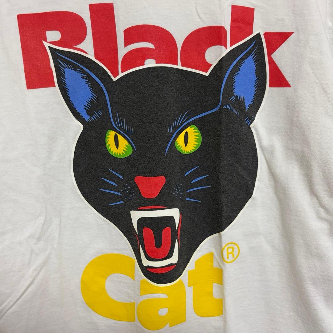 Supreme Black Cat Tシャツ L ホワイト