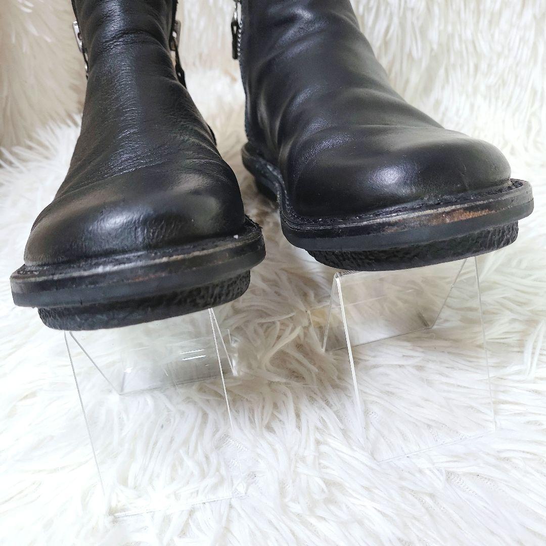 希少モデル✨trippen Diesel Wサイドジップ　ショートブーツ