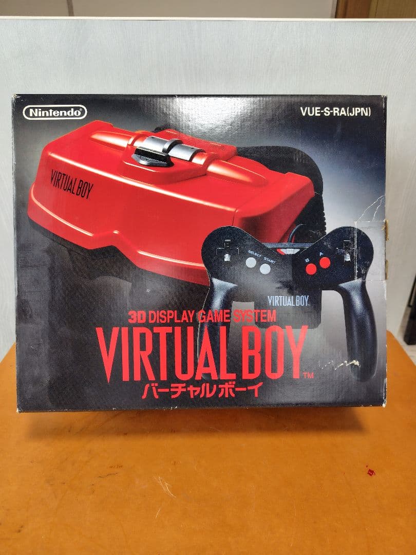 任天堂 バーチャルボーイ　ジャンク　説明書付き　MARIO CLASH