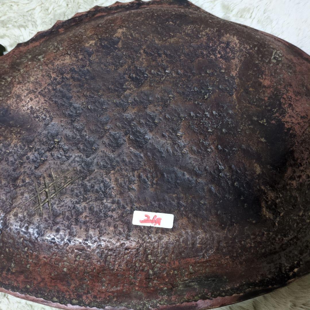 ミ*コ様 備前焼　魚型　大皿　飾皿