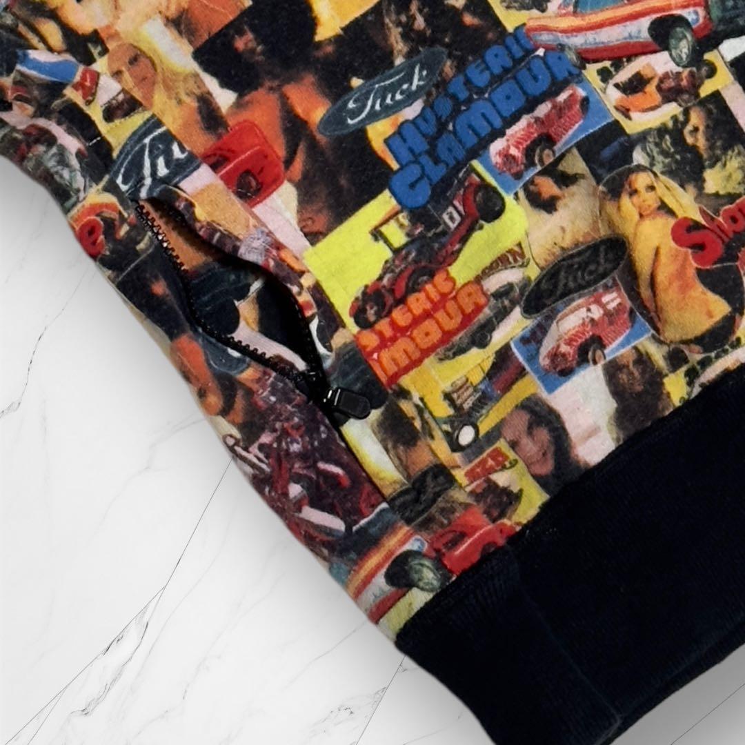 【入手困難☆90s】ヒステリックグラマー　リンガーTシャツ 裏起毛　Y2K