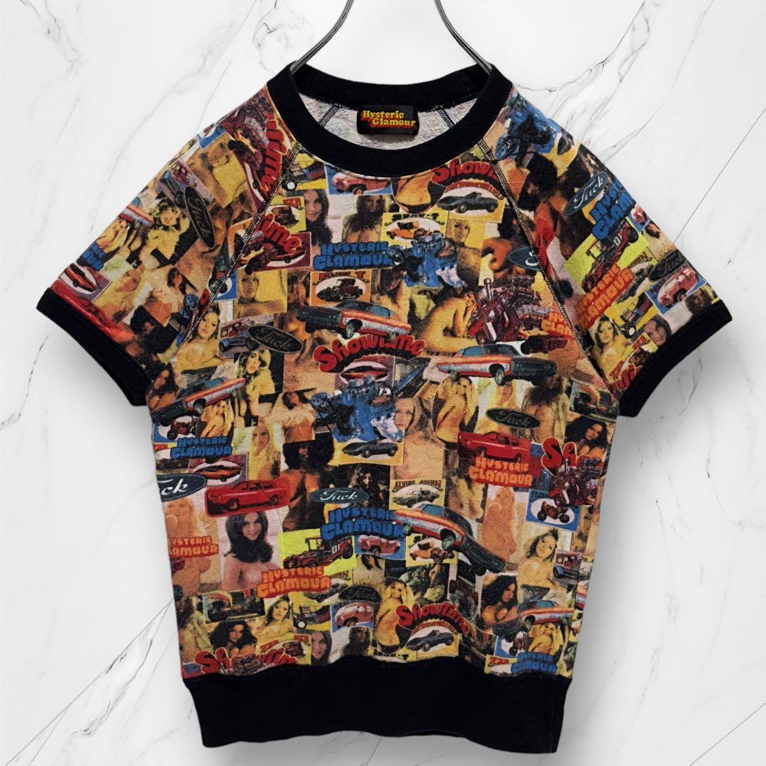 【入手困難☆90s】ヒステリックグラマー　リンガーTシャツ 裏起毛　Y2K