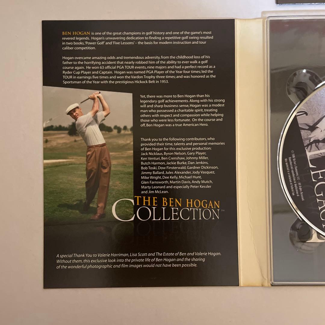 ゴルフ希少THE BEN HOGAN COLLECTION オフィシャルDVD