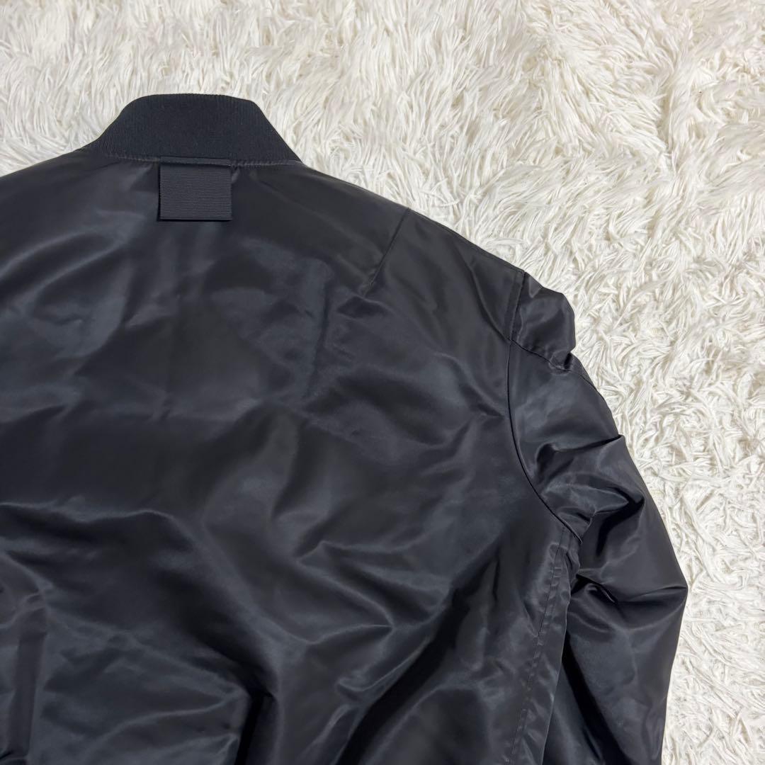 【極美品】UNIQLO +J ハイブリッドダウンオーバーサイズMA-1 Sサイズ