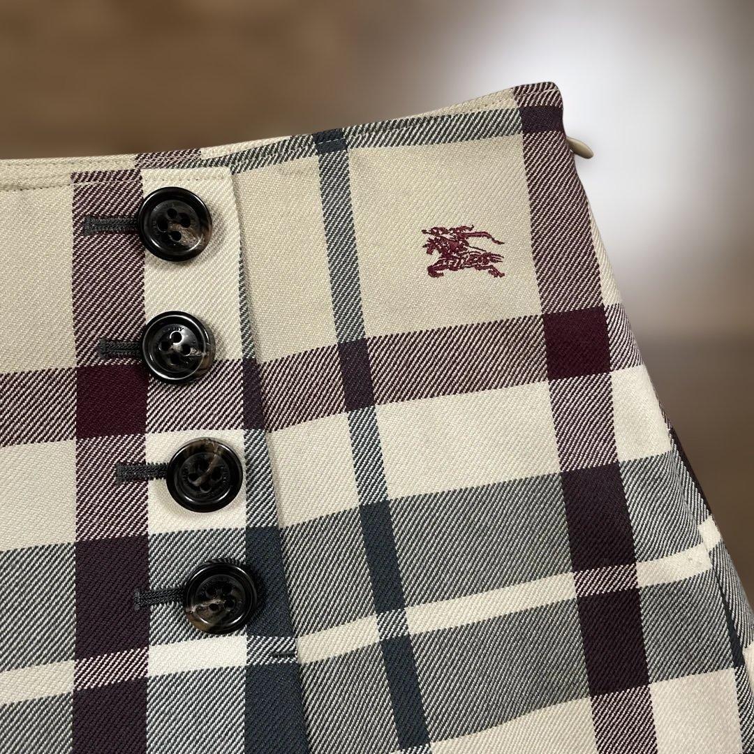 <ネコ>BURBERRY BLUE LABEL チェックキュロット