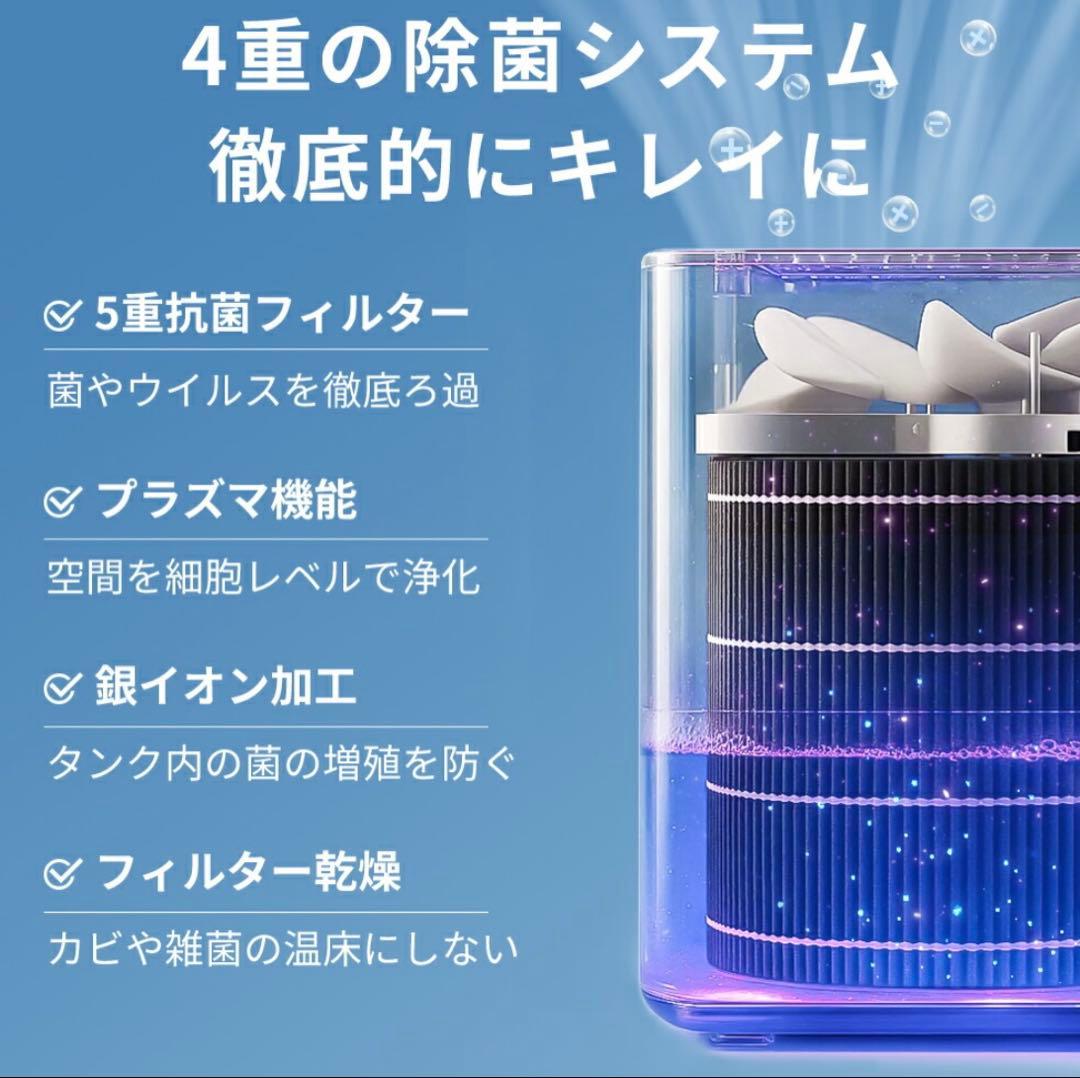 AI 加湿器 置き型 5L