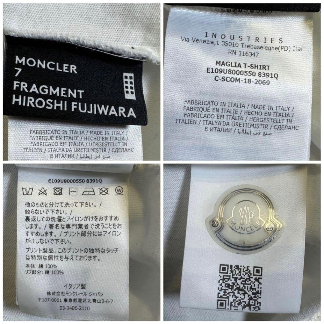 【希少】モンクレール FRAGMENT ジーニアス フラグメントTシャツ