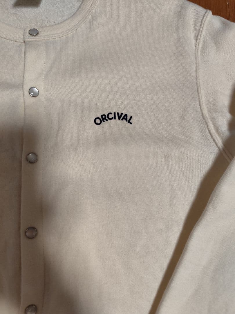 ORCIVAL/オーシバル　クルーネックカーディガン