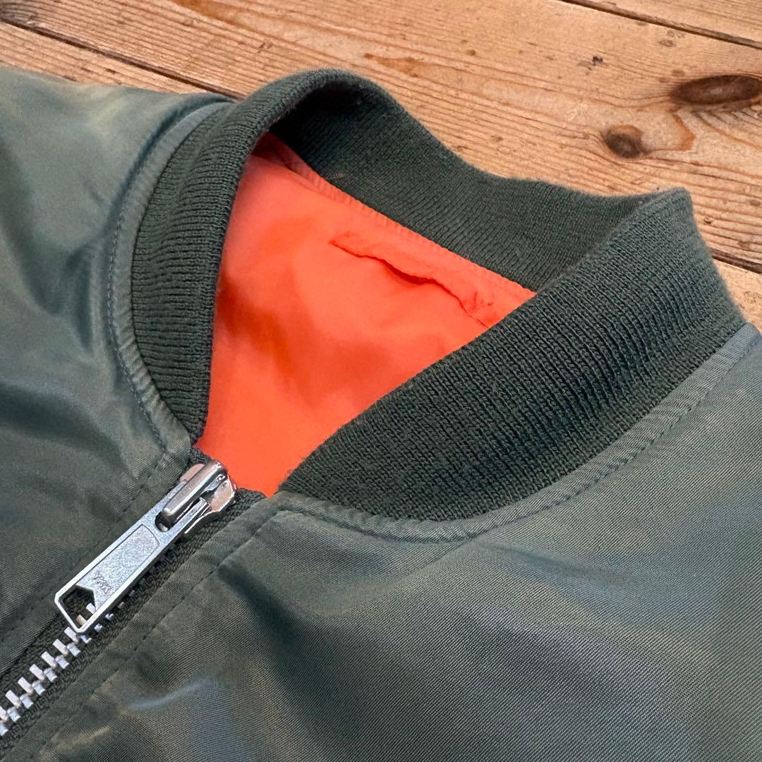 OLD UNIQLO MA-1 フライトジャケット オリーブグリーン