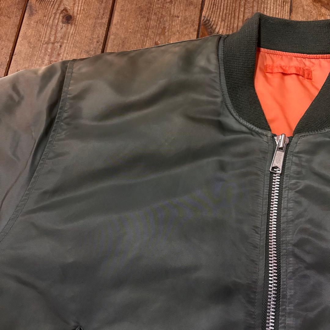 OLD UNIQLO MA-1 フライトジャケット オリーブグリーン