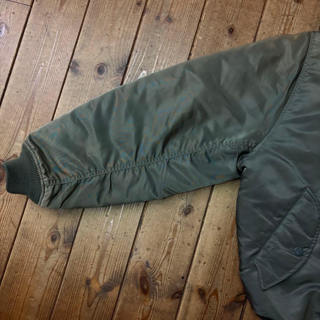 OLD UNIQLO MA-1 フライトジャケット オリーブグリーン