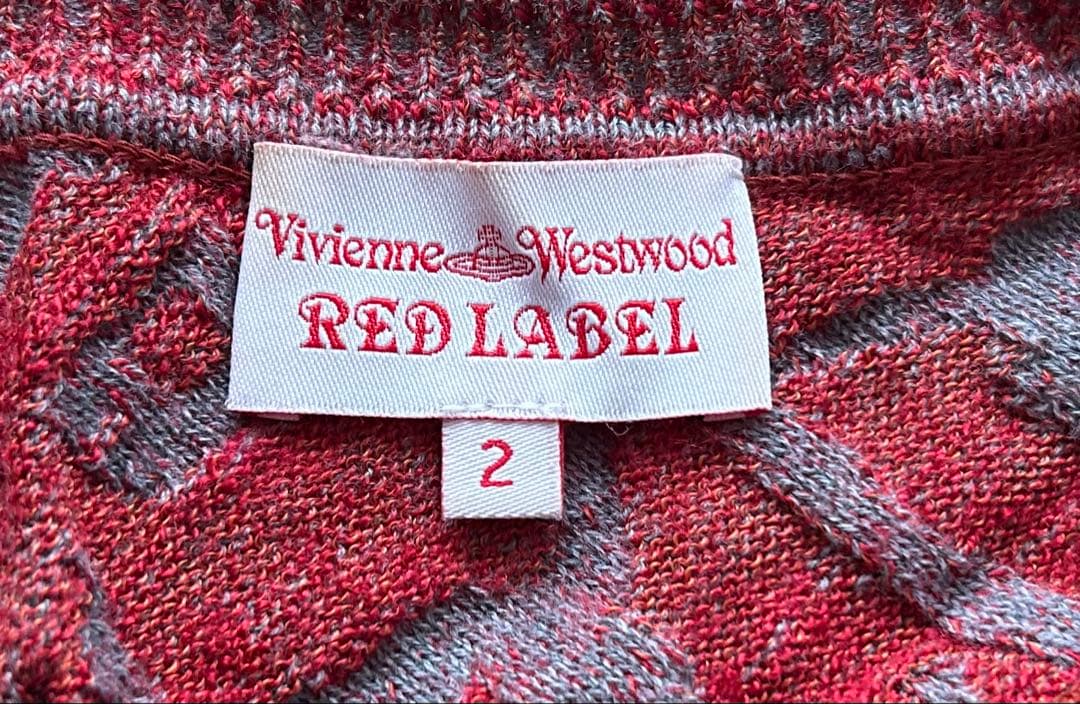 【個性派】viviennewestwood RED LABE変形カーディガン