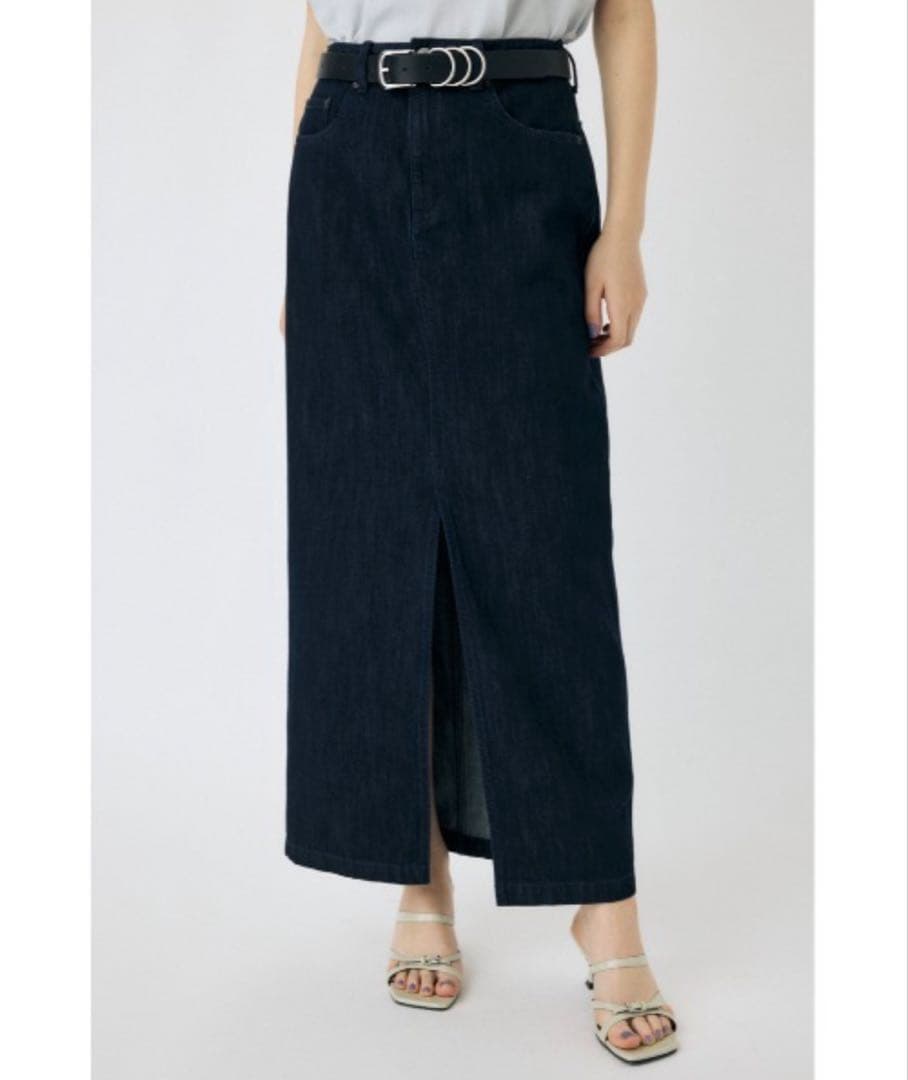 DENIM MAXI PENCIL ロングデニムスカート　マウジー