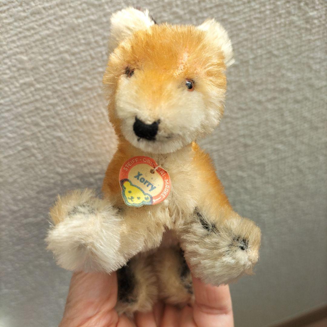 ビンテージ　シュタイフ　xorry キツネ