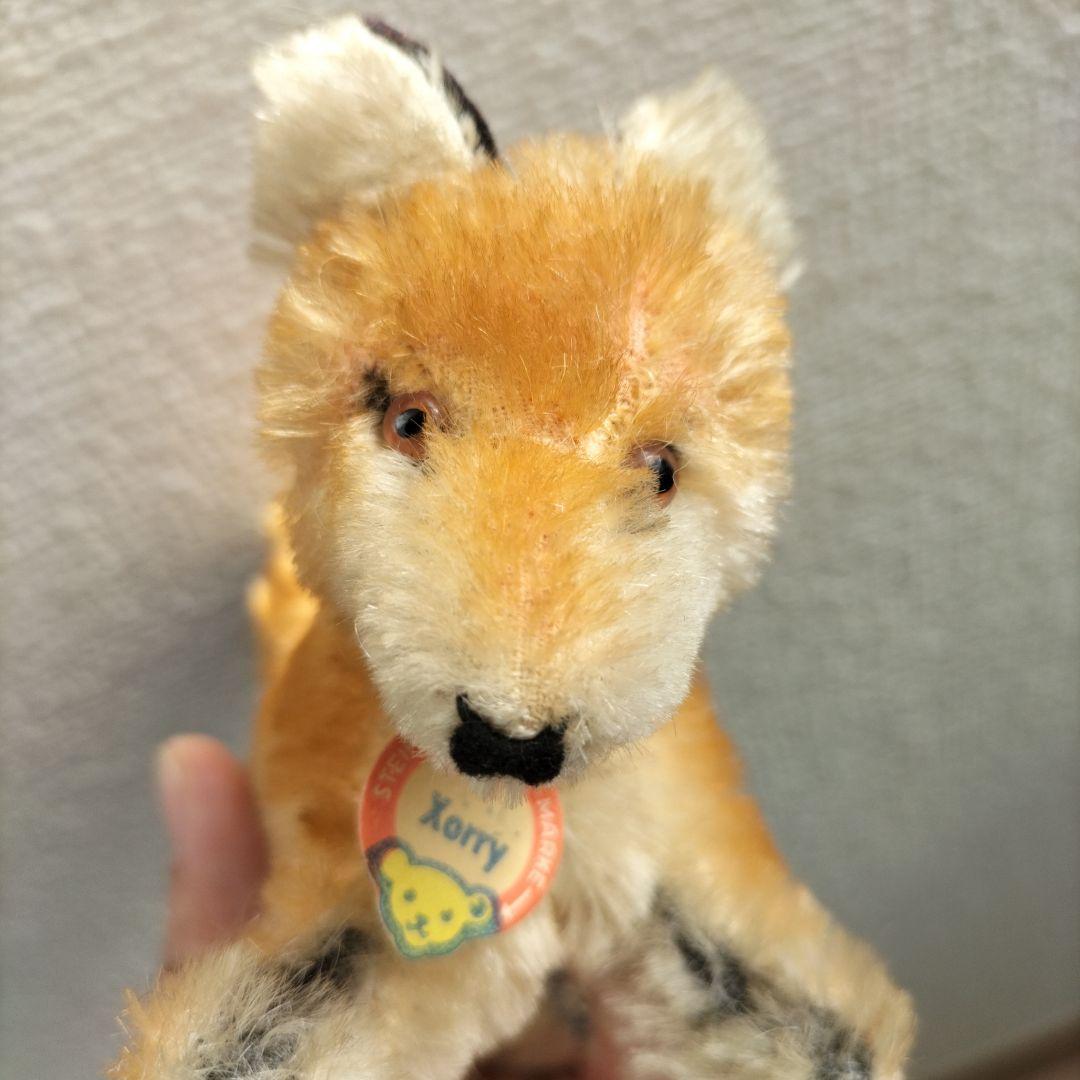 ビンテージ　シュタイフ　xorry キツネ