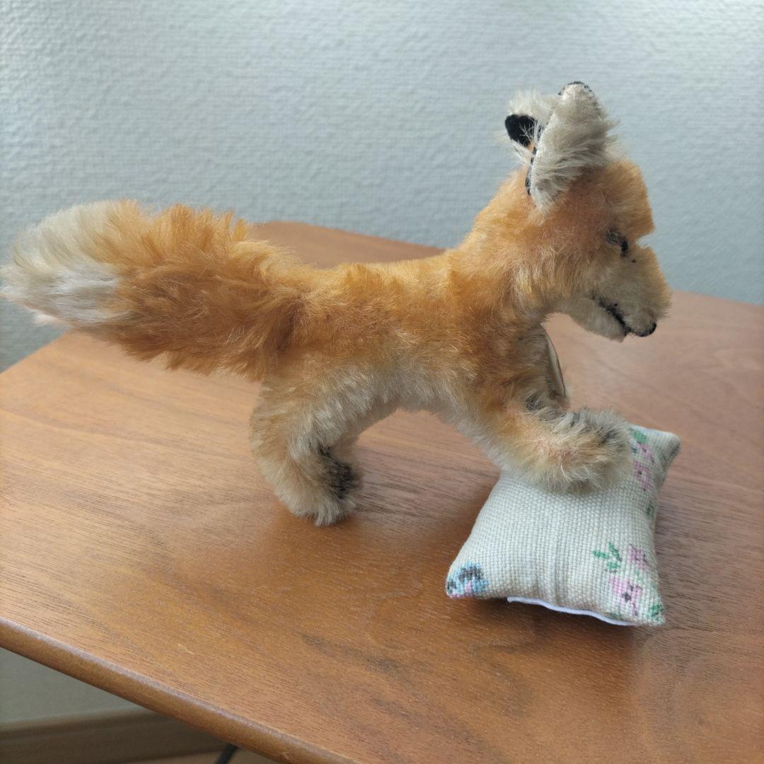 ビンテージ　シュタイフ　xorry キツネ