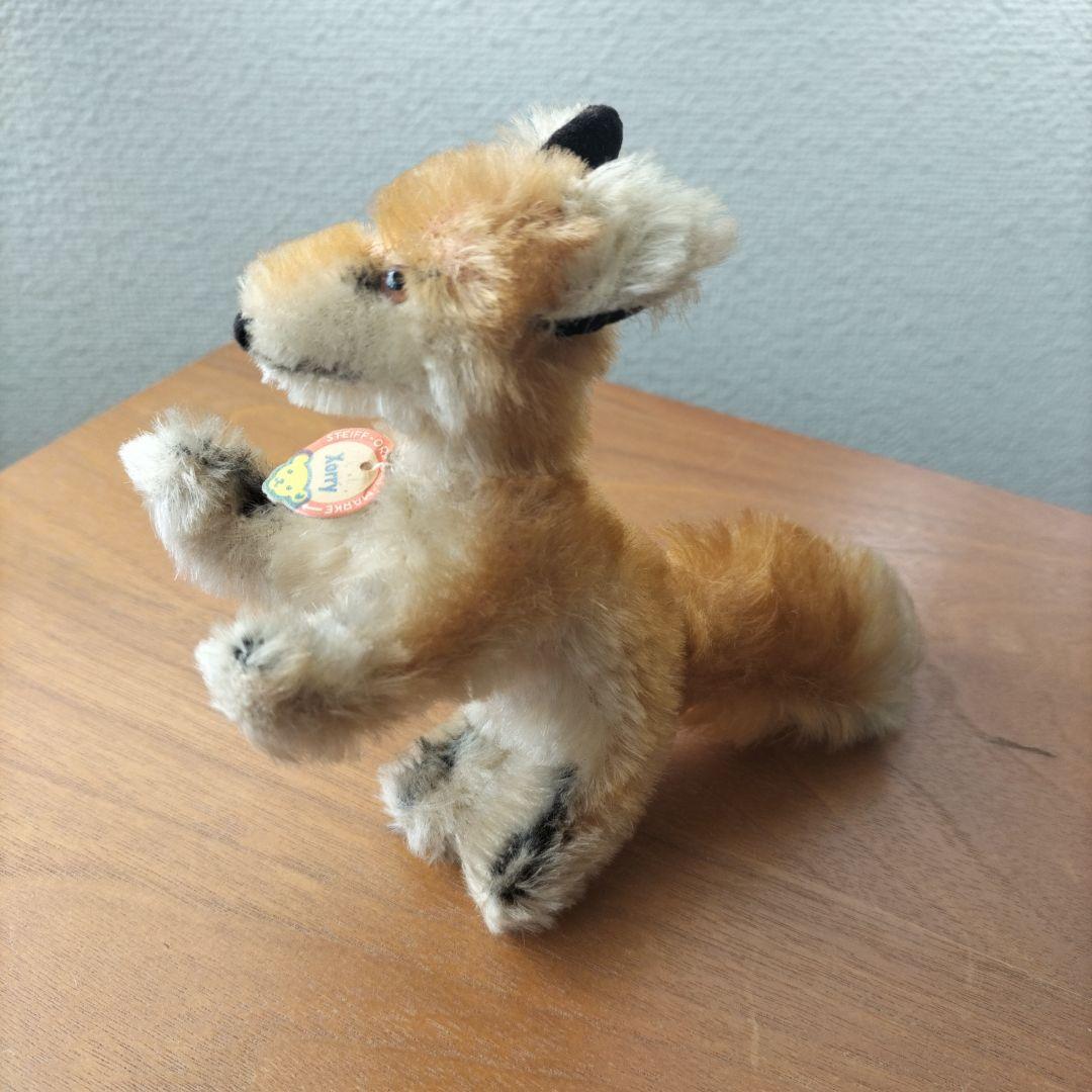 ビンテージ　シュタイフ　xorry キツネ