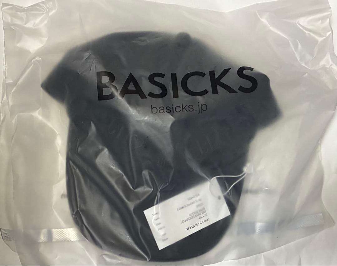 攻殻機動隊 BASICKS キャップ 攻殻機動隊展 ブラック