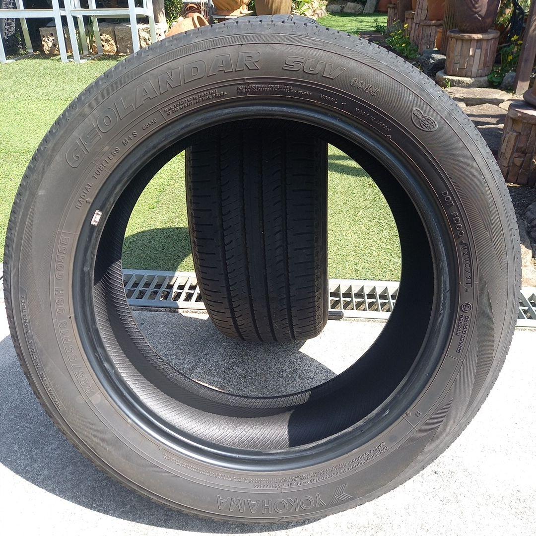 YOKOHAMA★225/55R18★2本送料込み★