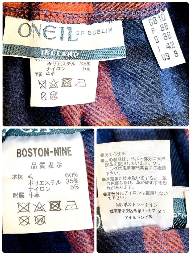 O'NEIL OF DUBLIN オニールオブダブリン スカート　チェック