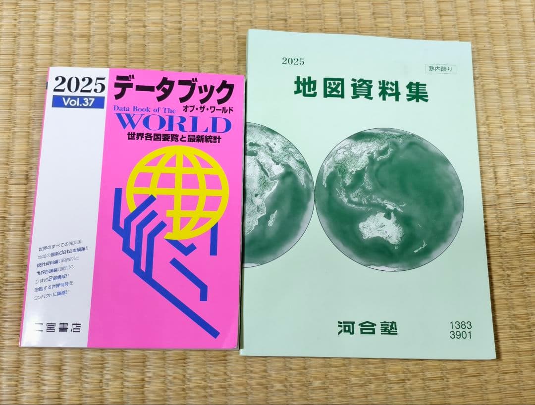 【2025最新】河合塾 共通テスト地理 通年+夏期・冬期講習 授業プリントつき