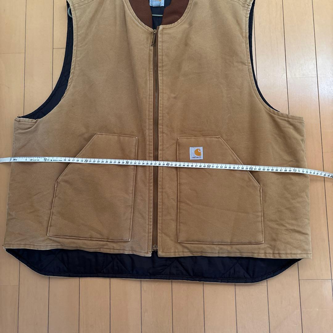 Carhartt ベスト 3XL ブラウン