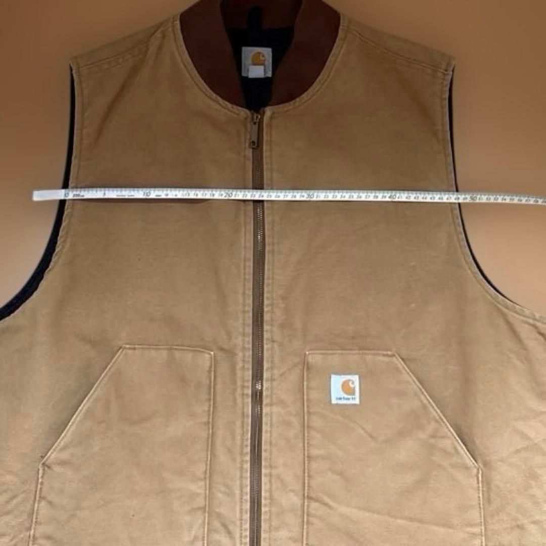Carhartt ベスト 3XL ブラウン