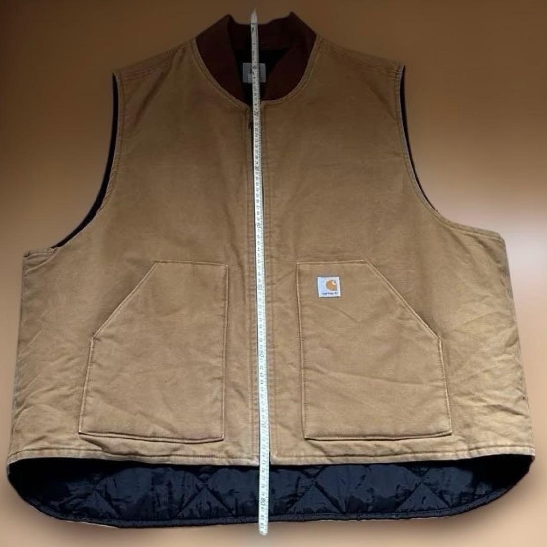 Carhartt ベスト 3XL ブラウン